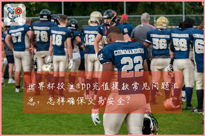 世界杯投注app充值提款常见问题汇总，怎样确保交易安全？