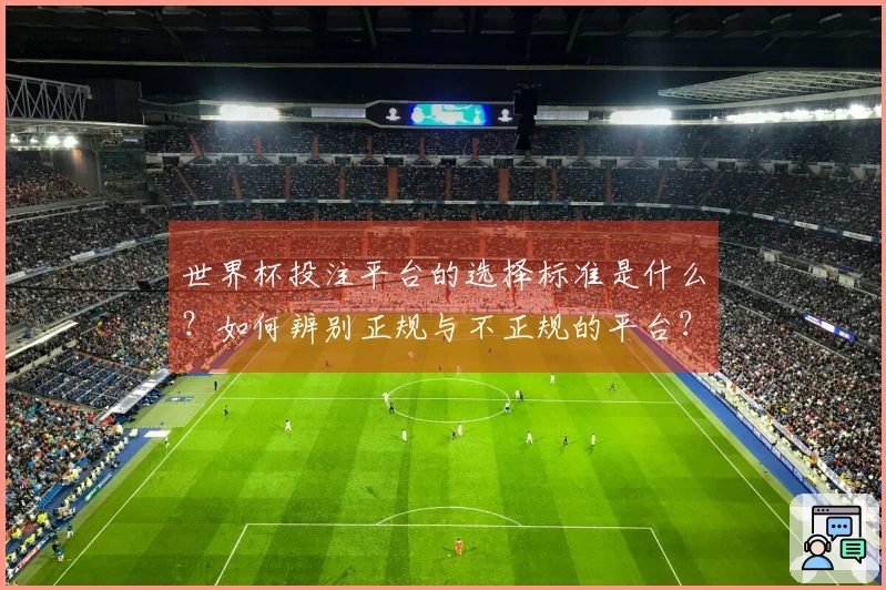世界杯投注平台的选择标准是什么？如何辨别正规与不正规的平台？