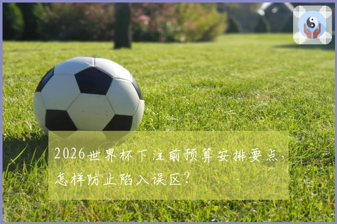 2026世界杯下注前预算安排要点，怎样防止陷入误区？