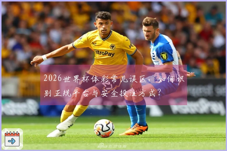 2026世界杯体彩常见误区，如何识别正规平台与安全投注方式？