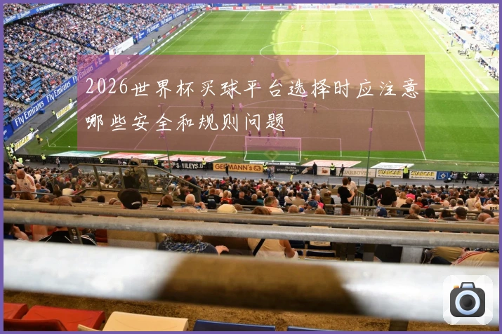 2026世界杯买球平台选择时应注意哪些安全和规则问题